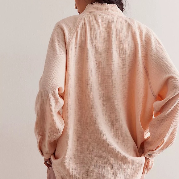 NEW Free People We The Free Summer Daydream Buttondown - Picture 3 of 15